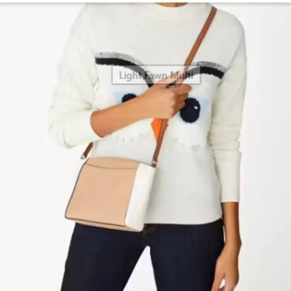 Kate Spade Crossbody in Light Fawn Multi NWT - Picture 7 of 10